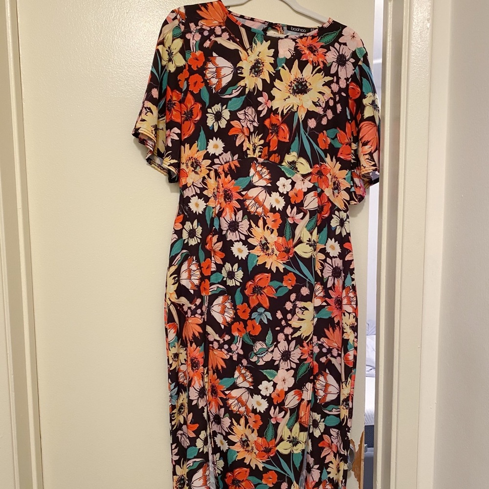 Floral Dress from Boohoo